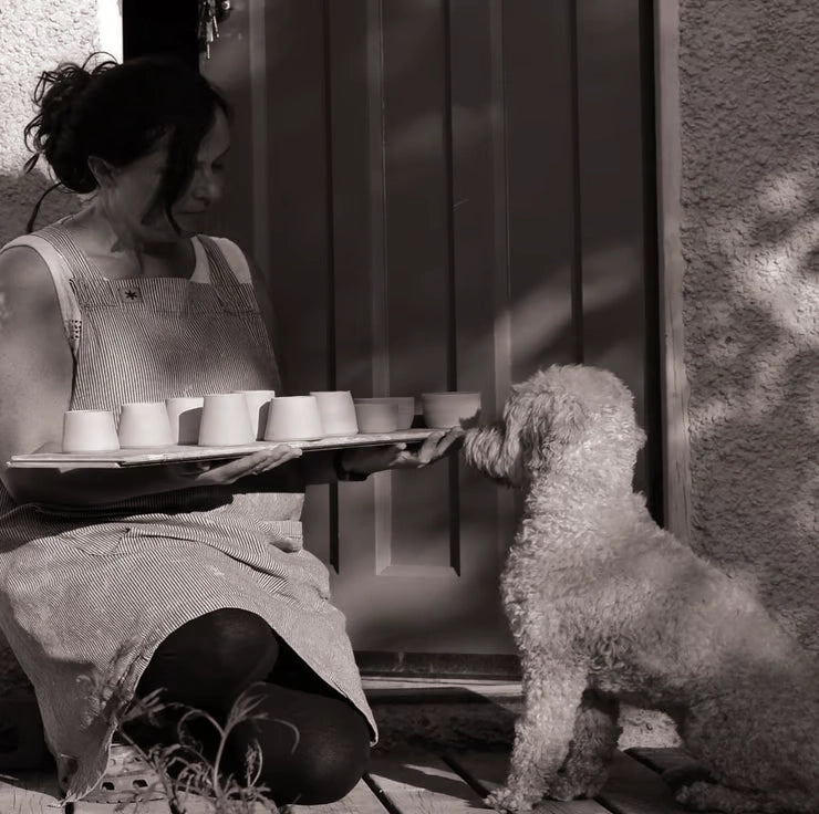 Lorna Gilbert Ceramics at the studio